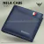 CARTEIRA MASCULINA WILLIAM POLO ORIGINAL EM COURO MODELO BIFOLD - comprar online
