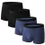 KIT CUECA MASCULINA WILLIAM POLO MODELO SKY HERO BOXER