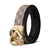 CINTO AUTOMÁTICO FEMININO EM COURO MODELO BELT LINE - loja online