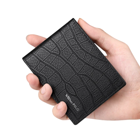 CARTEIRA SLIM WILLIAM POLO ORIGINAL EM COURO MODELO OLD FARM - comprar online