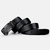 CINTO MASCULINO WILLIAM POLO ORIGINAL EM COURO LEGÍTIMO MODELO FULL BLACK