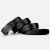 CINTO MASCULINO WILLIAM POLO ORIGINAL EM COURO LEGÍTIMO MODELO FULL BLACK