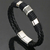 Imagem do PULSEIRA MASCULINA MAGNÉTICA WILLIAM POLO MODELO ALL BLACK