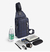 MOCHILA BOLSA WILLIAM POLO MODELO FASHION BLUE