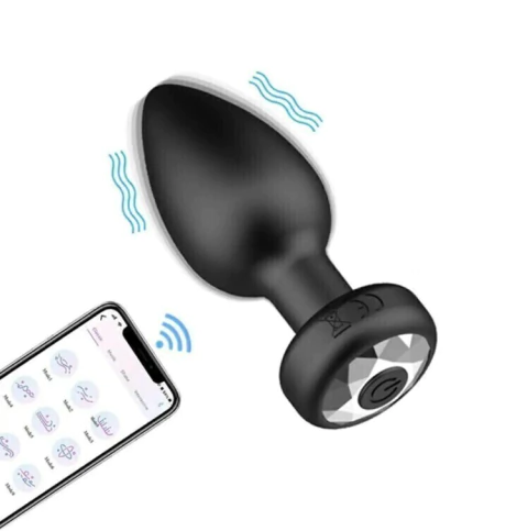 Plug Anal de Silicona con APP - comprar online