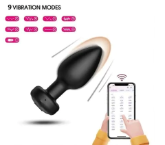 Plug Anal de Silicona con APP - American Top