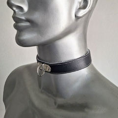 Collar de Cuero con Peluche - comprar online