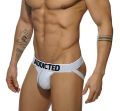 Suspensor / Jockstrap Deportivo Addicted Mesh con Bolsillo