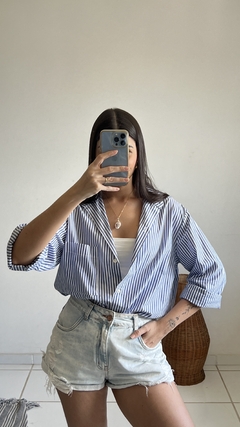 Camisa Tricoline Listras - loja online