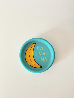 Pratinho Porta Coisas Banana Verde Água - Marahu