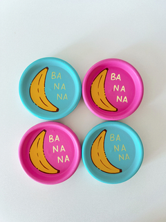 Imagem do Pratinho Porta Coisas Banana Verde Água
