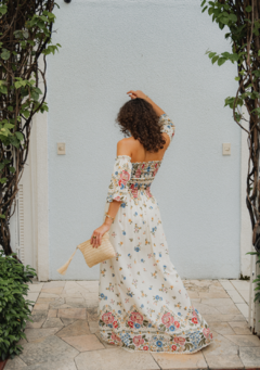 Imagem do Vestido amalfi Manga Flare Serena