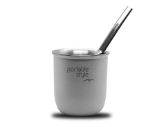 MATE ACERO INOXIDABLE + BOMBILLA