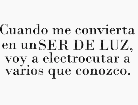 Estampa Cuando me convierta en luz