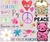 Estampas Live life acuarela