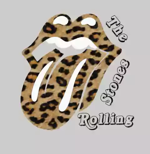 Estampa The Rolling Stone animal print
