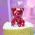 Vela Osito Bear Metalizado - comprar online