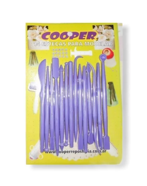 Estecas para modelar Cooper 14 u. x 1 u.