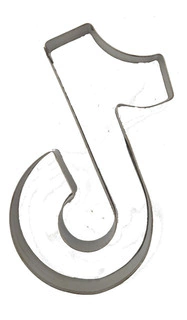 Cortante Galleta Metal Tik Tok x 1U Cotillon