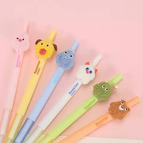 Boligrafo Wero Monster Retractil Tinta Azul X1 Lapicera