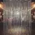 Cortina decorativa Metalizada Plateada Lluvia 2 x 1 metro - Juanalalo Cotillon