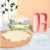Tupper Lunchera Hermetica 3 Secciones Con Vaso Shapes - comprar online