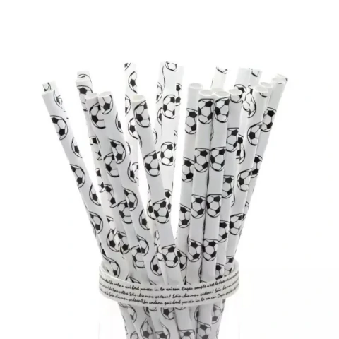 Sorbetes de polipapel Futbol Pelotas x 25 - comprar online