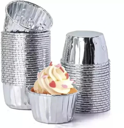 Pirotines Color Borde Dorado Cupcake N10 Reposteria x 20 U - tienda online