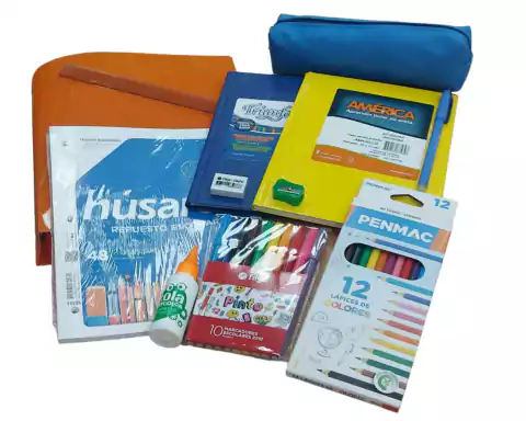 Combo Kit Escolar Primaria eco 12 Items