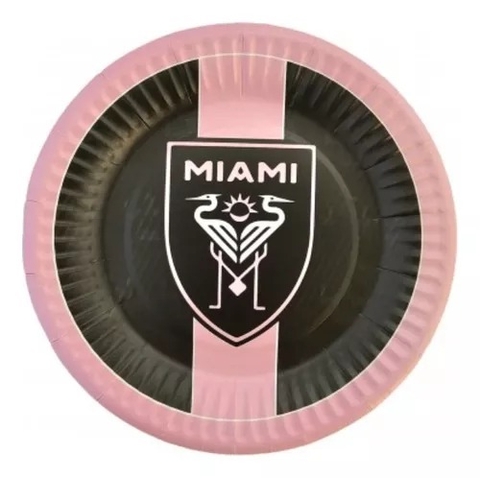 PLATOS INTER MIAMI MESSI X 10 CARTON 17 CM