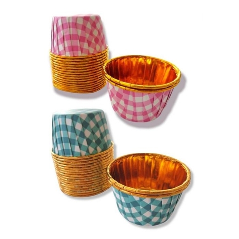 Pirotines Molde Cupcakes Muffin Cuadrille Nº 10 X 20 U.