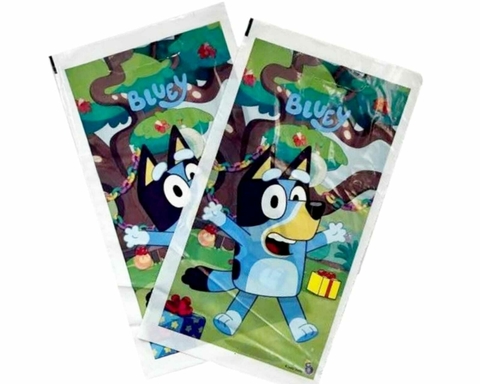 Bolsitas Plásticas Bluey X 10 U Cumpleaños Cotillon