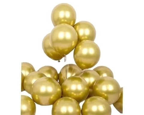 Globos Cromo Reflex Globox Plateado Dorado x 10 u. 12 - comprar online