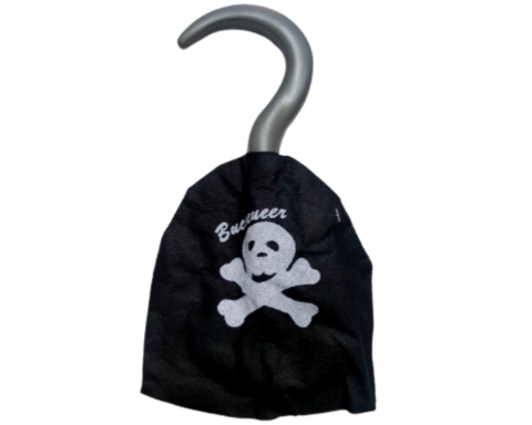 Garfio Pirata Plastico Y Friselina Juguete Cotillon