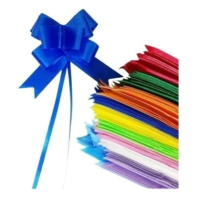 Moño Mágico Regalo Navidad Medianos x 10 Varios Colores clasicos