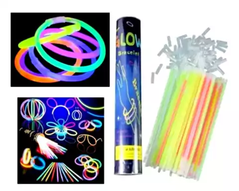 Pulseras Luminosas Químicas Neón X 50 U