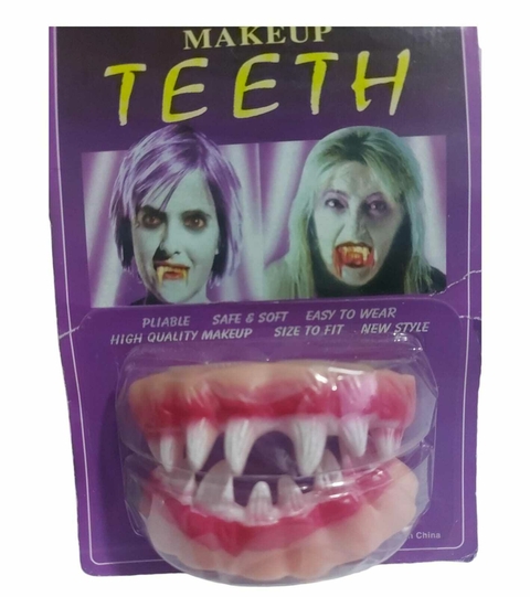 Dientes Mounstruos Goma 2389B