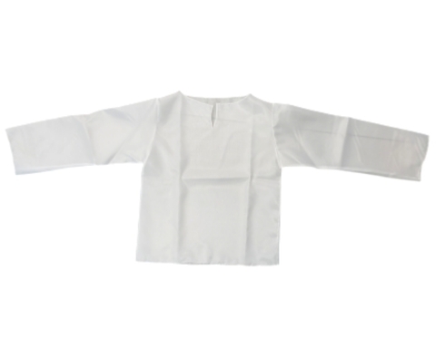 Blusa Vendedor Gaucho Color Blanca Patrio Actos Escolares