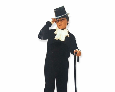 Disfraz Patrio Caballero Saco Jabot Galera Baston Accesorios Acto Escolar - comprar online