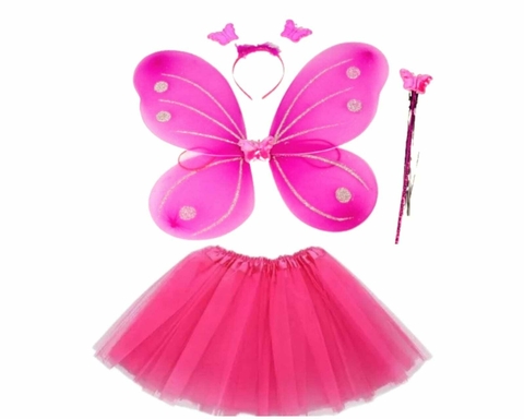 Disfraz Set Alas Mariposa Hada + Tutu Tull - comprar online