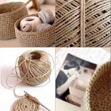 Hilo Yute Natural Manualidad 2 Mm X 40 Metros Decoración