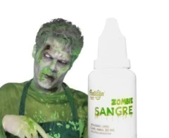 Sangre Artificial Verde Liquida falsa 15 ml. Halloween Cotillon