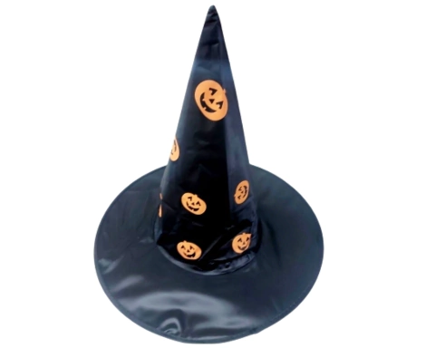 Sombrero Gorro Bruja Estampado Telarañas Calabaza Halloween - comprar online