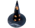 Sombrero Gorro Bruja Estampado Telarañas Calabaza Halloween - comprar online