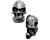 Adorno Calavera Gigante Ojos Luz Puerta Halloween - Juanalalo Cotillon