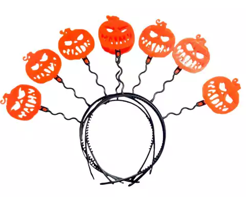 Vincha Antenita Halloween Calabaza Calavera Fantasma X 4 U