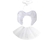 Set Angel Alas Vincha Aureola Tutu Glitter 25 cm niño - comprar online