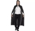 Capa Larga Negra Con Capucha Halloween 150 cm CB - comprar online