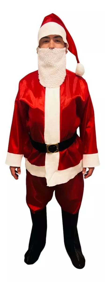 Disfraz de Papa Noel Candela Tafeta