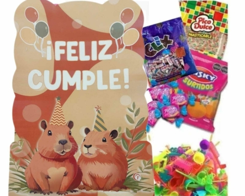 Combo Golosinas + Juguetes + Piñata Cumple Infantil Cotillon - comprar online